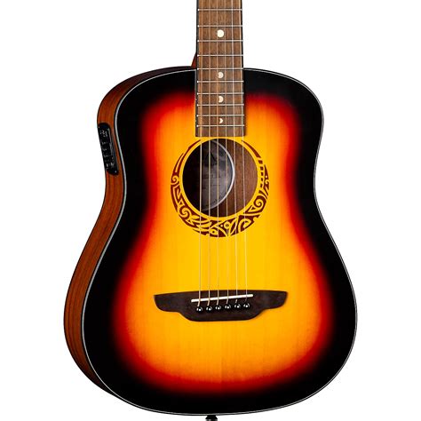 luna 3 4 guitar|electric acoustic guitar luna center.